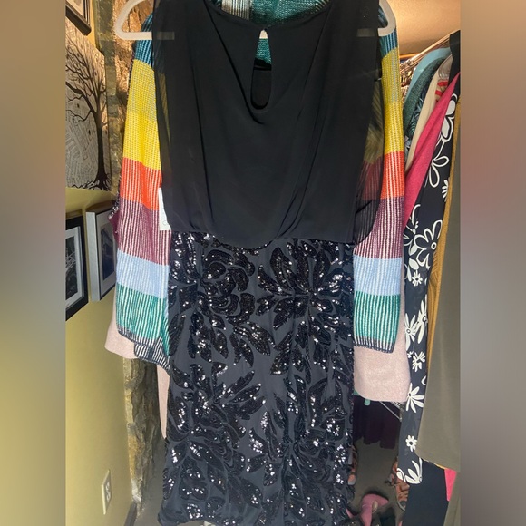 Calvin Klein sleeveless cocktail dress - Picture 2 of 10